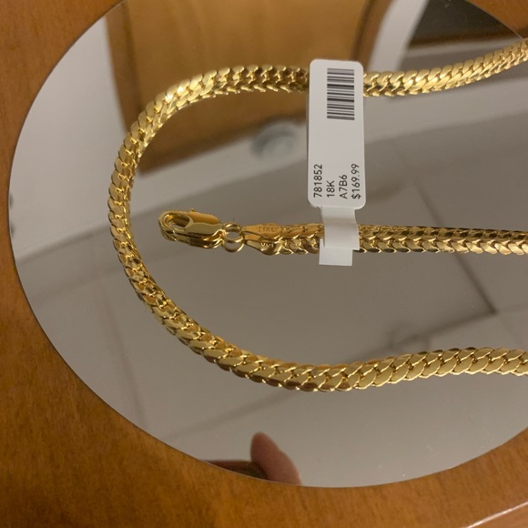 4mm Miami Cuban 18k Gold Plated 24“ - Picture 2 of 7